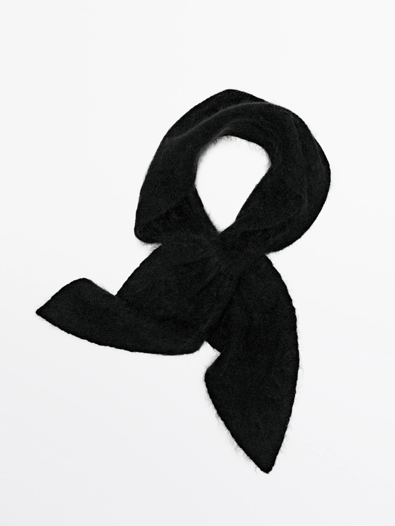 Галстук-бабочка из 100% кашемира с узором