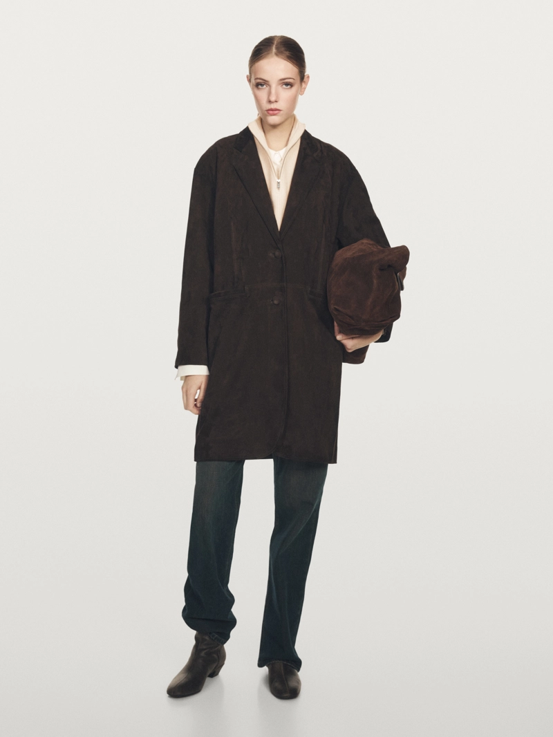 Короткий жилет из шерсти с молнией