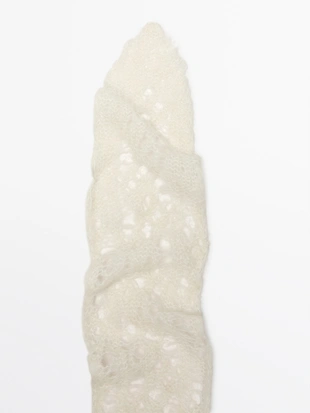 Галстук из мягкой вязаной альпаки MASSIMO DUTTI- Заказать в России