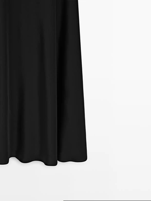 Длинное платье с прозрачными деталями- Заказать в России