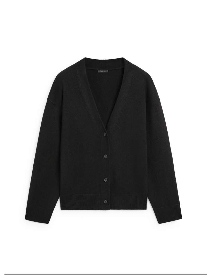 Кардиган с v-образным вырезом из шерстяной смеси