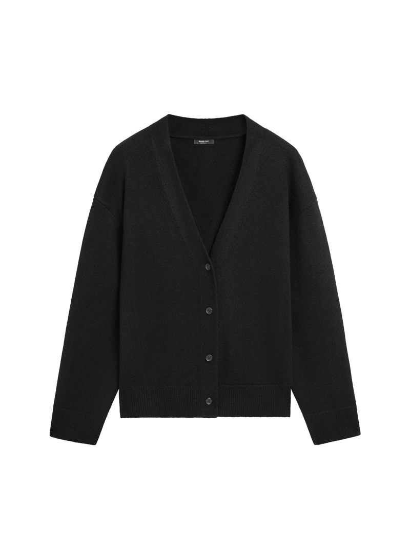 Кардиган с v-образным вырезом из шерстяной смеси