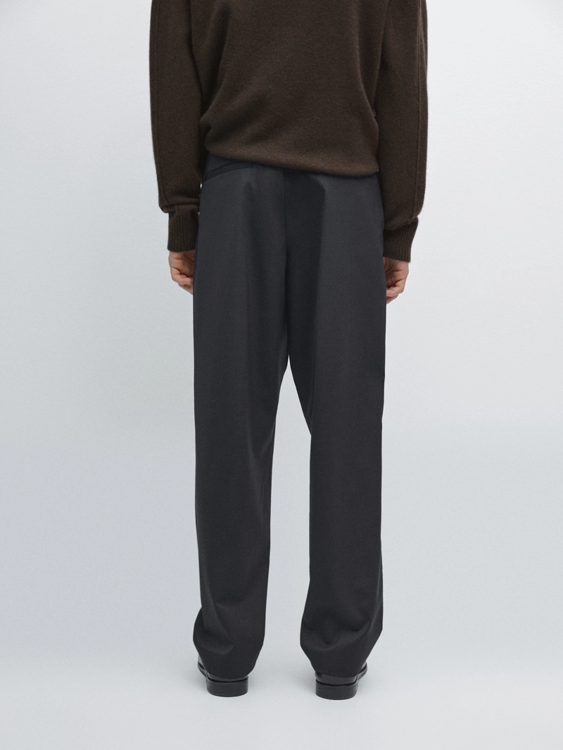 Брюки с комфортным поясом на внутренней эластичной ленте