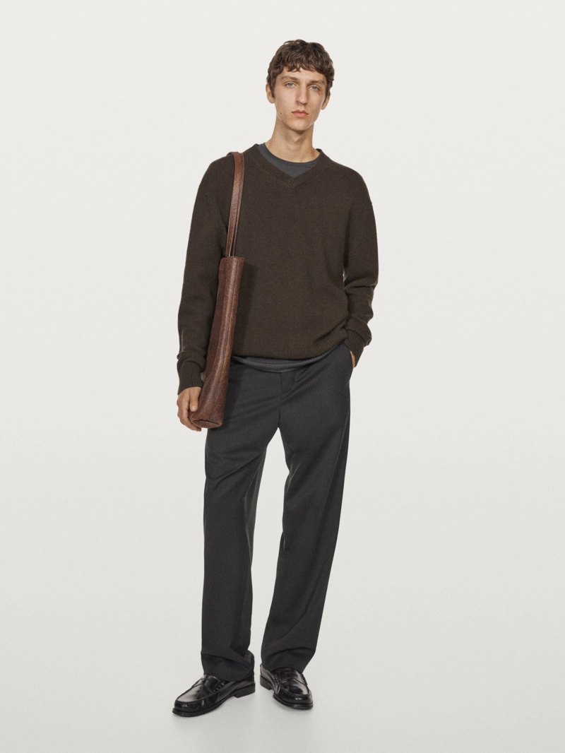 Брюки с комфортным поясом на внутренней эластичной ленте