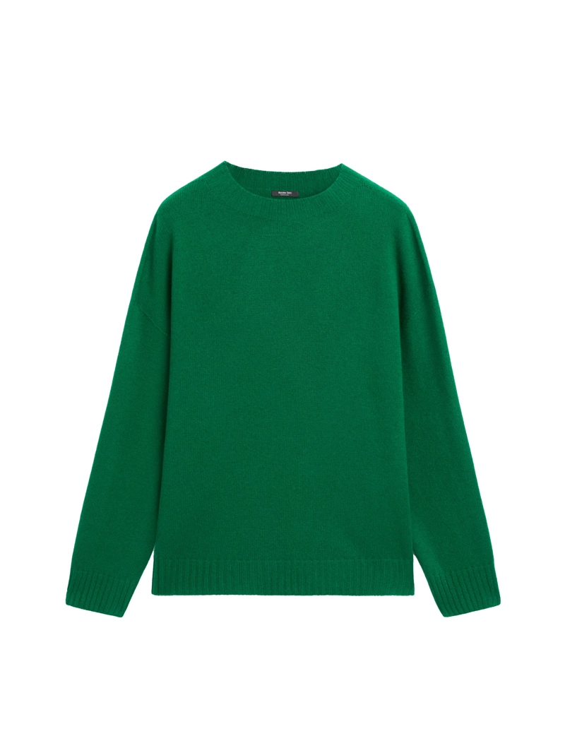 Джемпер круглый вырез из шерстяной смеси