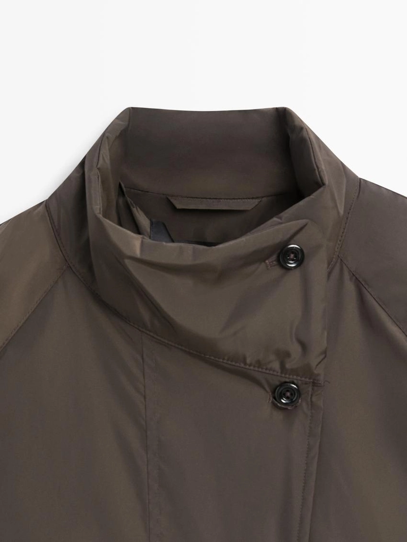 Длинный пуховик