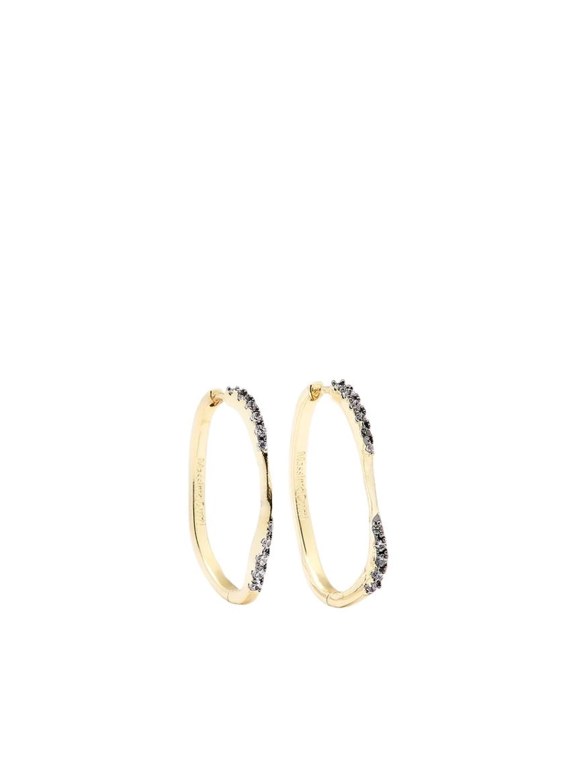 Серьги с кристаллами