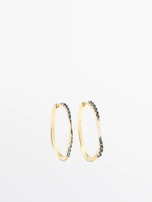 Серьги с кристаллами- Заказать в России