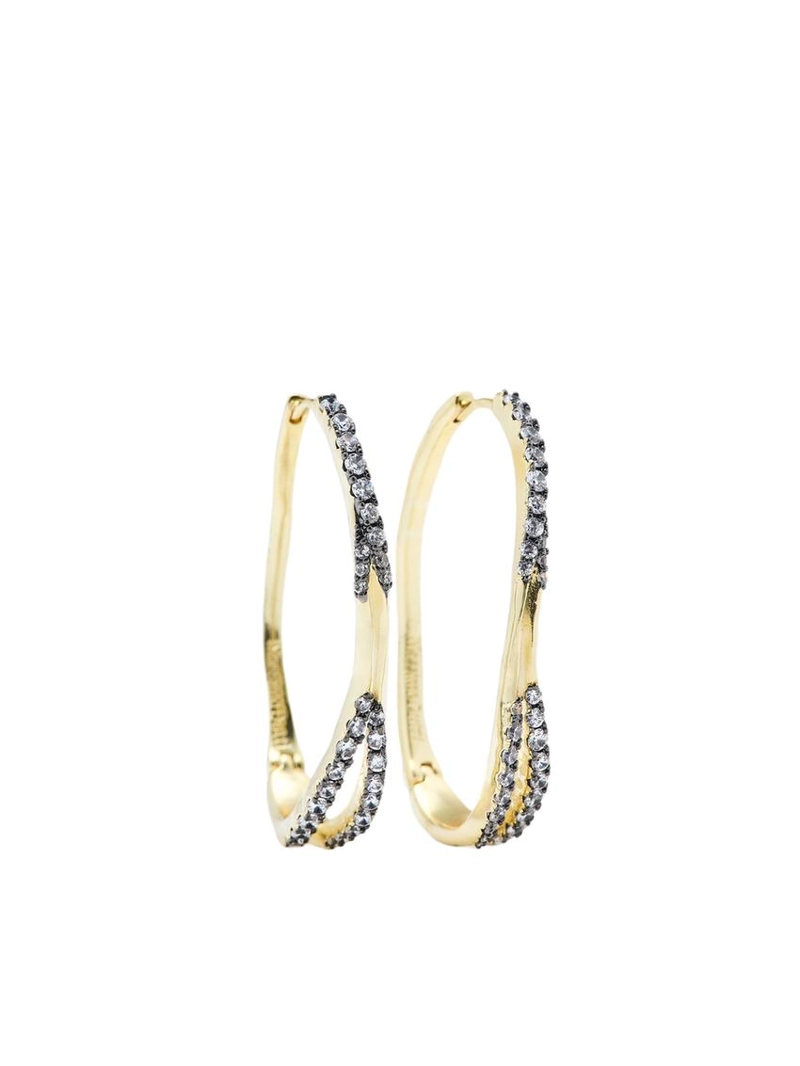 Серьги с кристаллами