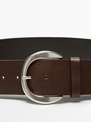 Широкий ремень из натуральной кожи NAPPA- Заказать в России