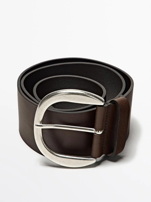 Широкий ремень из натуральной кожи NAPPA- Заказать в России