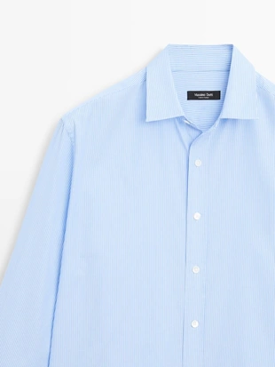 Рубашка в полоску REGULAR FIT- Заказать в России