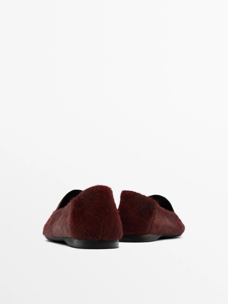 Мокасины из овечьей кожи