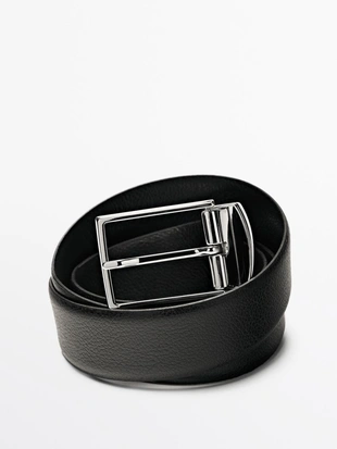 Реверсивный ремень из натуральной кожи наппа- Заказать в России