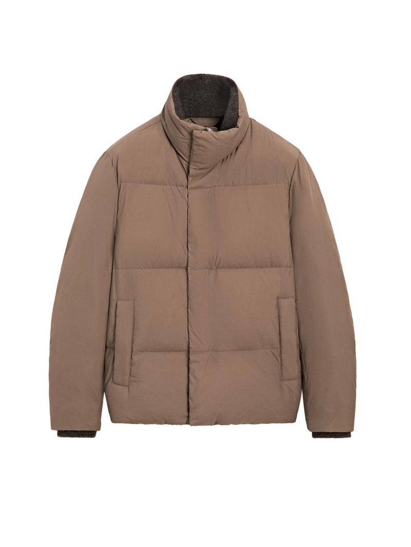 Пуховик с водоотталкивающим покрытием