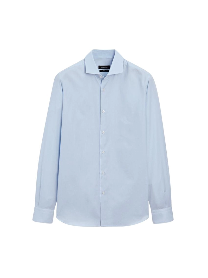 Рубашка из 100% хлопка в полоску slim fit