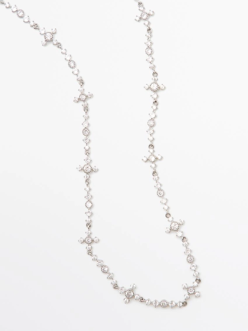 Подвеска люстра с кристаллами