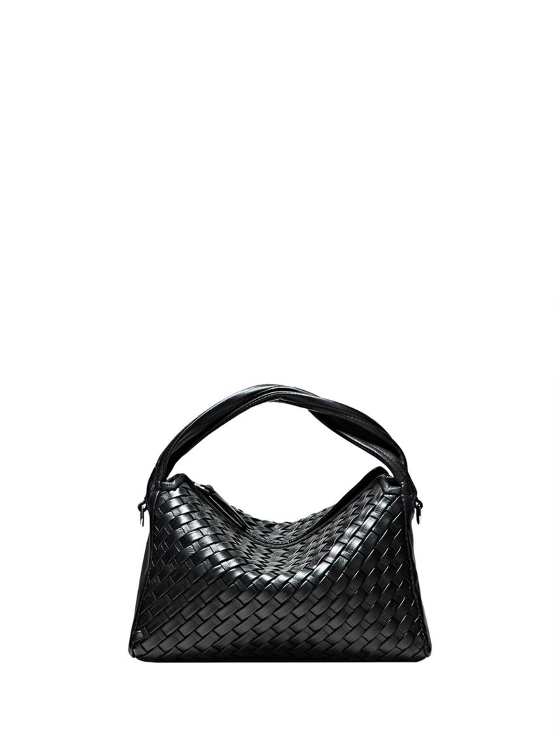 Сумка изготовленная из овечьей кожи с отделкой из наппы