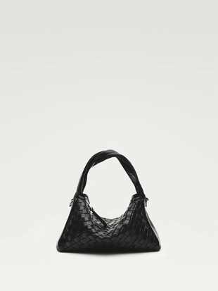 Кожаная плетеная мини-сумка NAPPA- Заказать в России