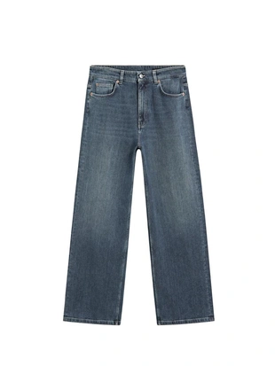 Джинсы свободного кроя средней посадки- Заказать в России