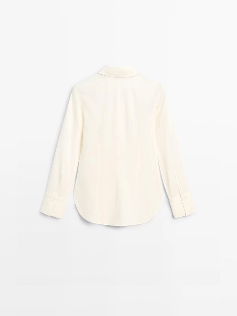 Рубашка с узким кроем