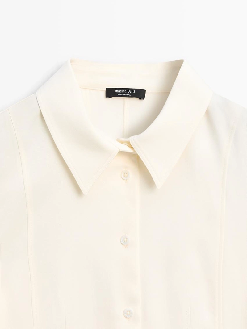 Рубашка с узким кроем