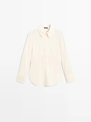 Рубашка с узким кроем- Заказать в России