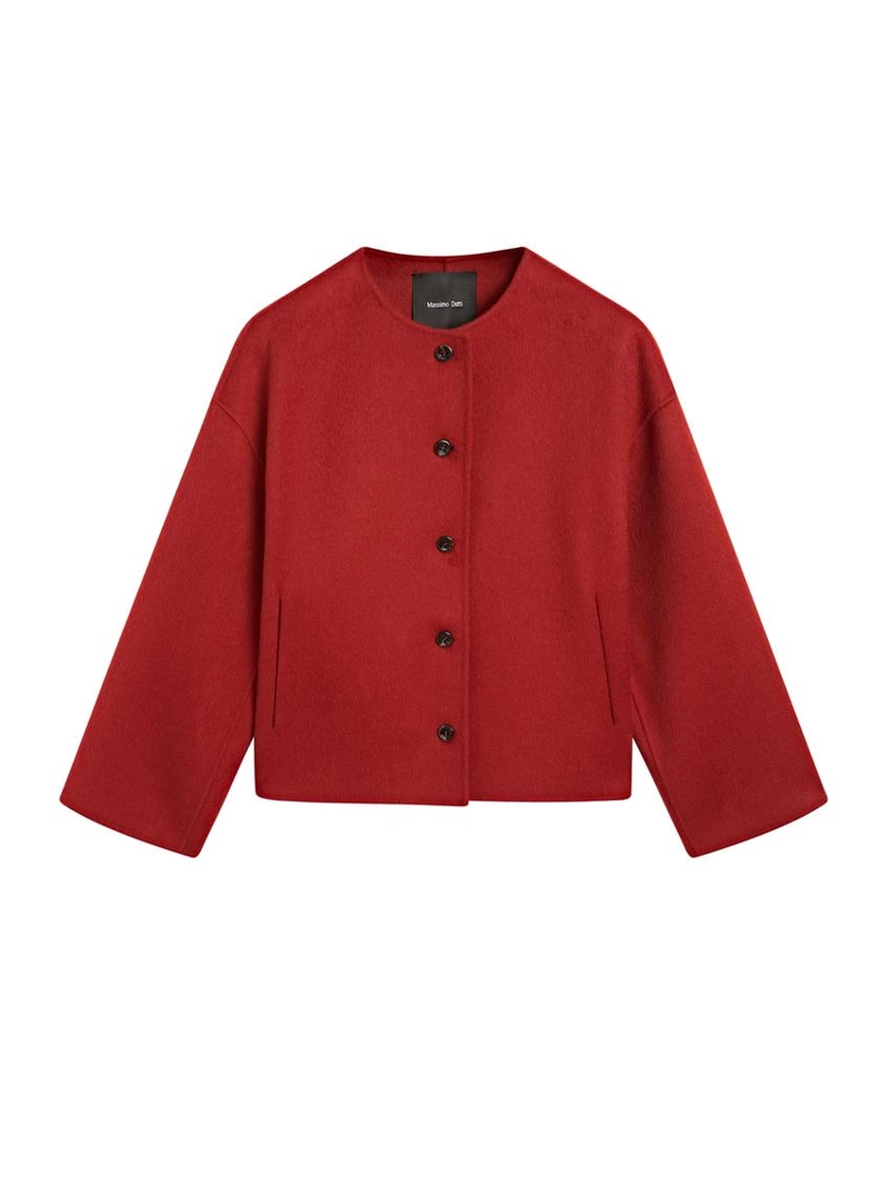 Пиджак из шерстяной смеси с швами