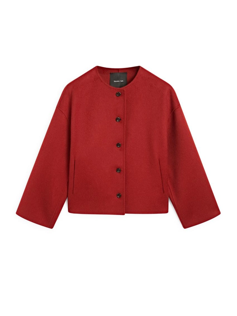 Пиджак из шерстяной смеси с швами