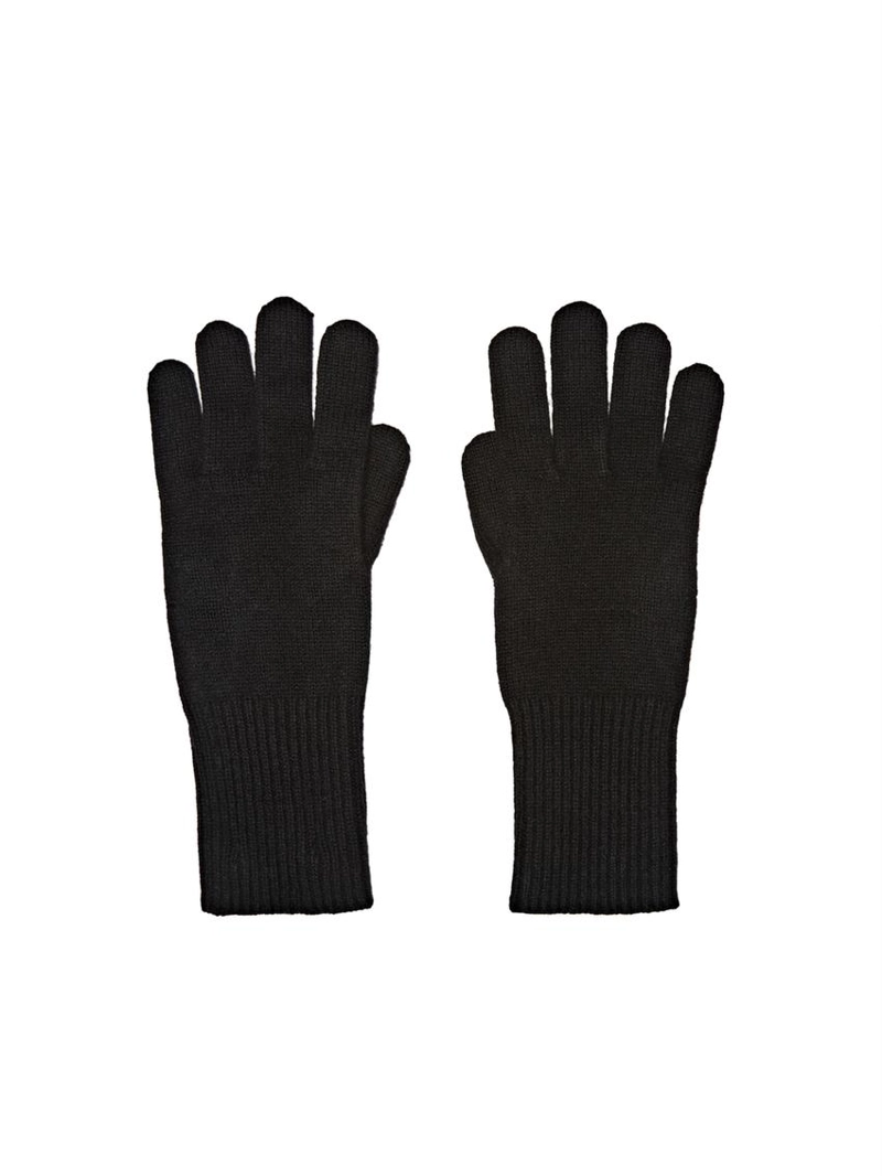 Вязаные перчатки из шерстяной смеси