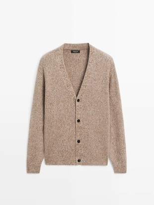 Кардиган из смесовой шерсти- Заказать в России