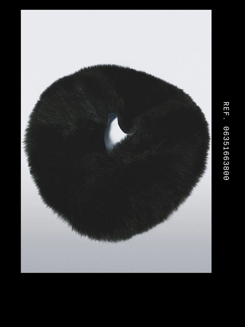 Воротник из овечьей кожи