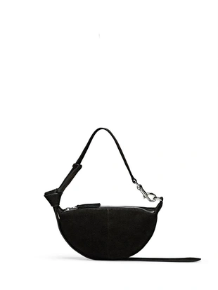 Мини сумка через плечо из замши двойного ворса- Заказать в России