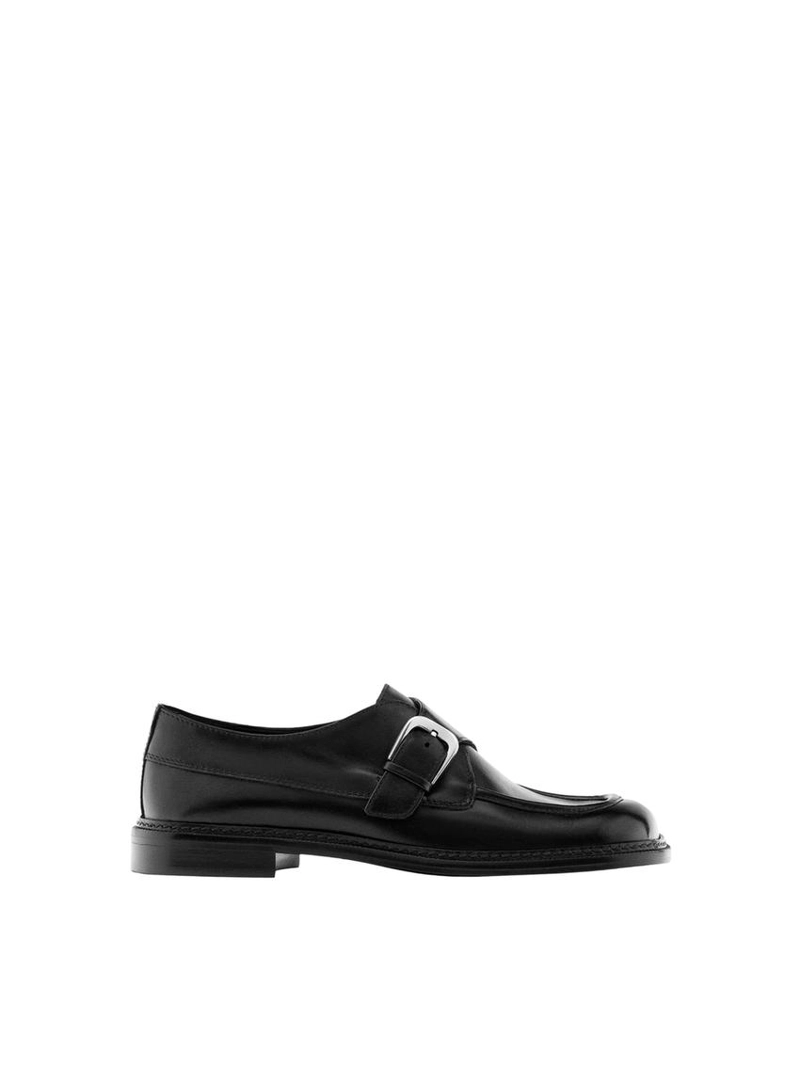 Туфли derby из кожи с пряжкой
