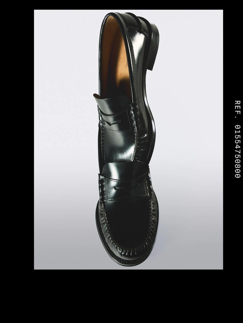 Мягкие кожаные лоферы