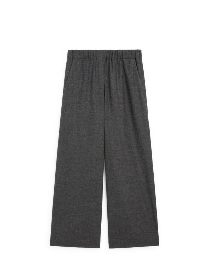 Брюки с широкими штанинами