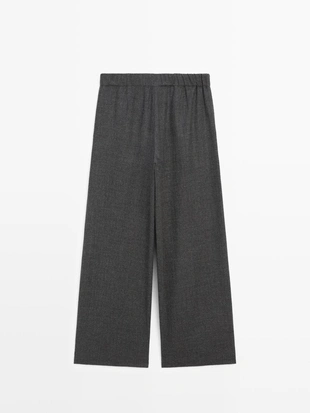 Брюки с широкими штанинами- Заказать в России