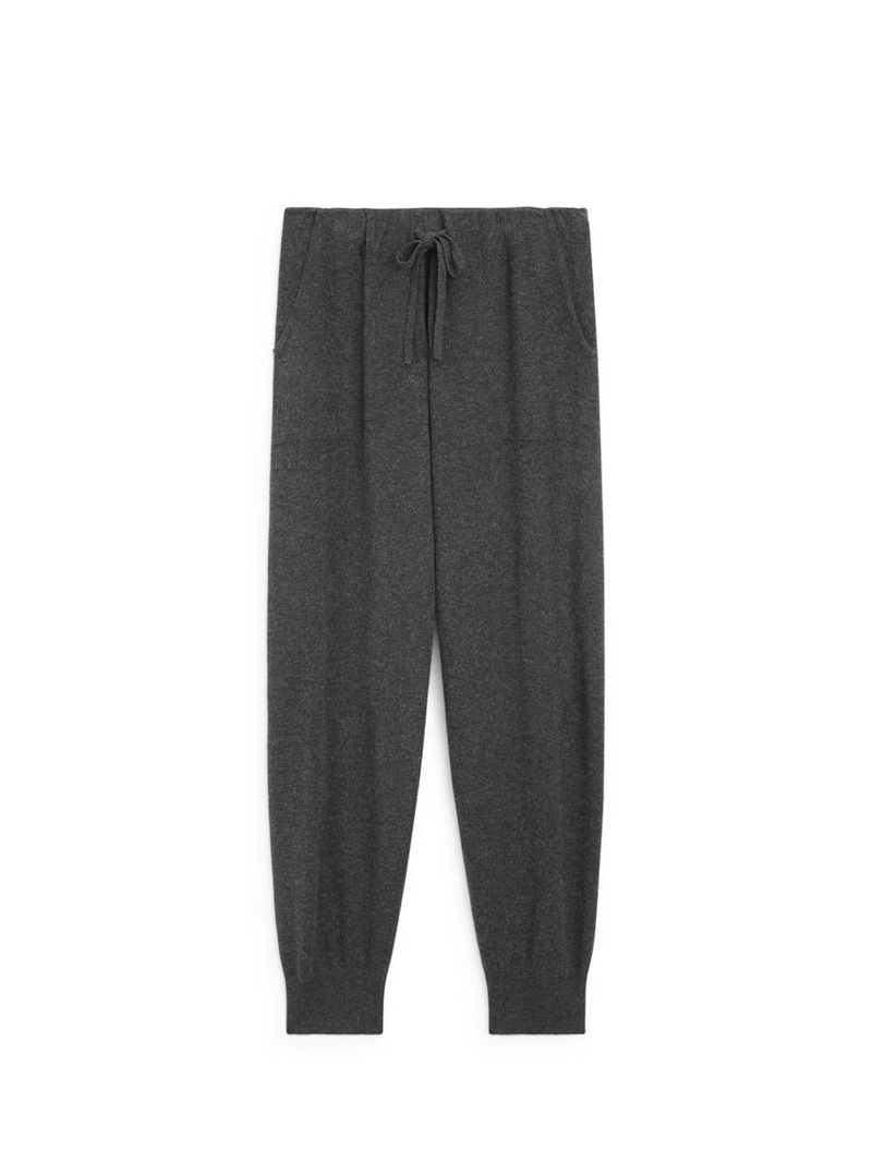 Брюки-саруэль с карманами, 100% шерсть