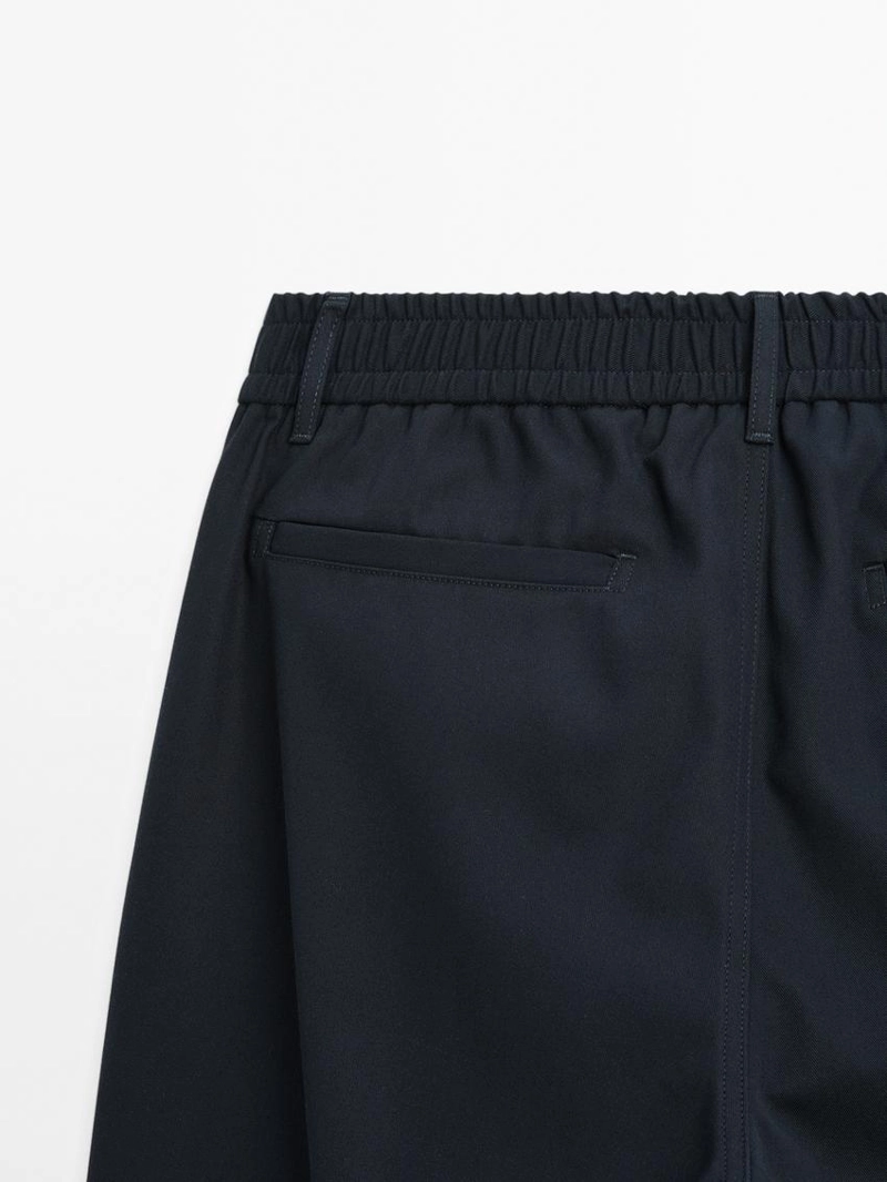 Брюки с кроем джоггер из 100% хлопка