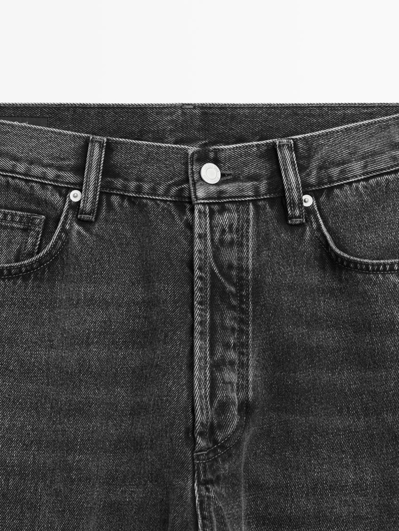 Джинсы прямого кроя