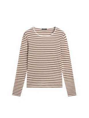 Футболка в полоску из 100% хлопка- Заказать в России