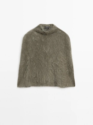 Палантин из 100% кашемира с мягкой отделкой- Заказать в России