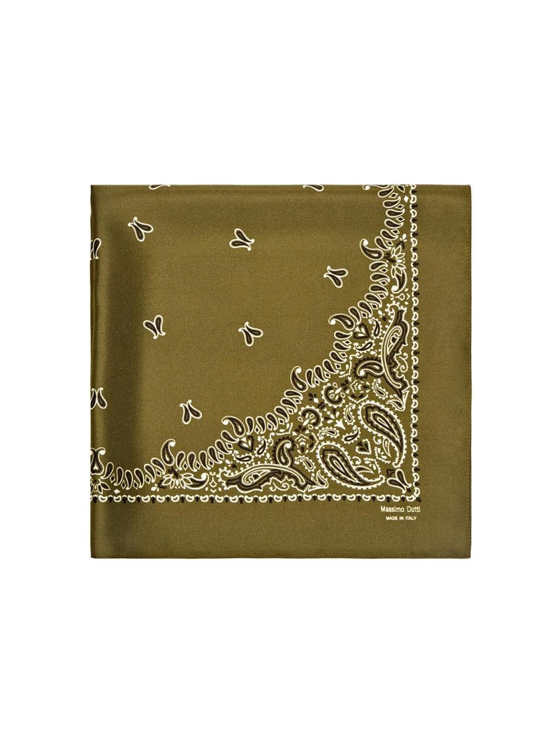 Платок с принтом пейсли