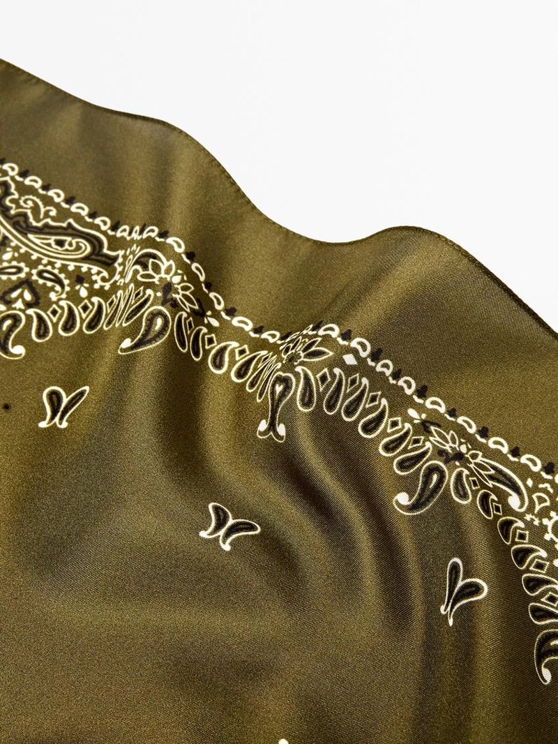 Платок с принтом пейсли