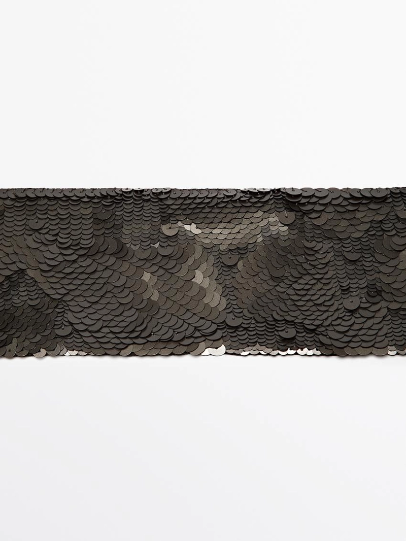 Пояс с пайетками