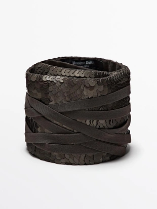 Пояс с пайетками- Заказать в России