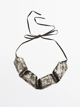 Пояс с пайетками- Заказать в России