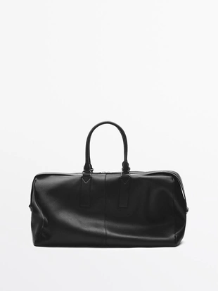 Сумка для путешествий из нубука- Заказать в России