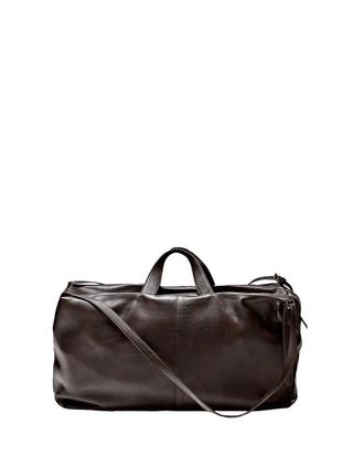 Сумка-чемодан макси из натуральной кожи нубук- Заказать в России