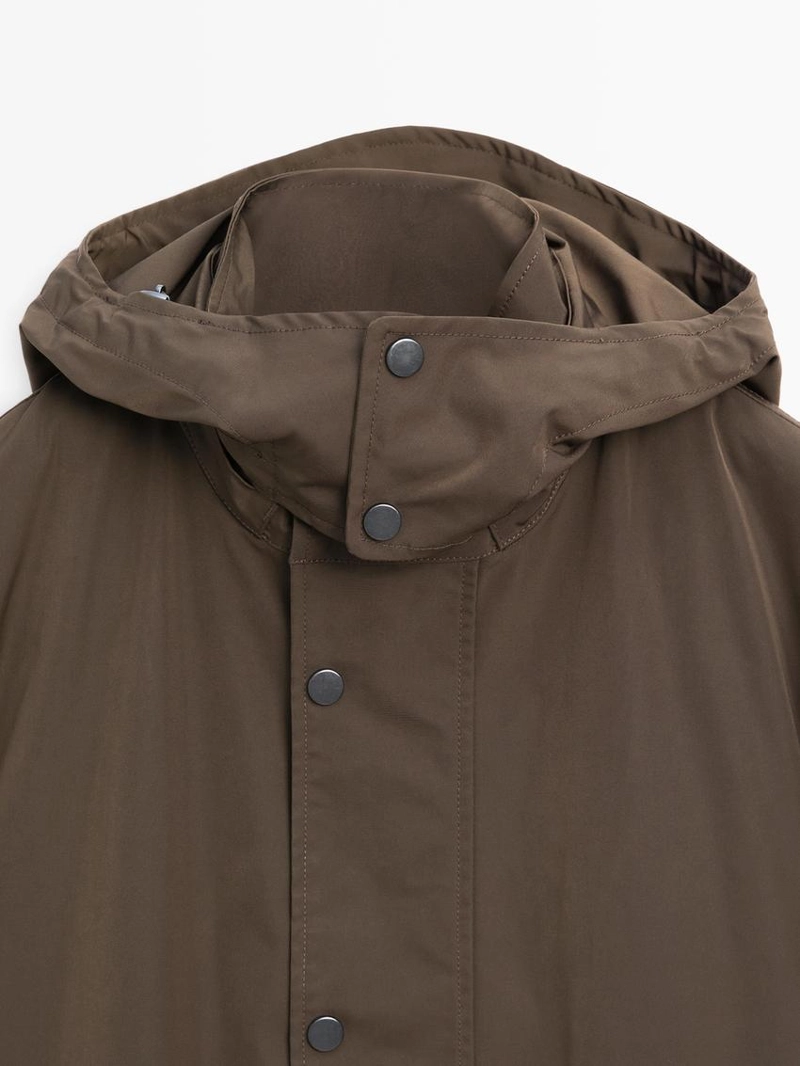 Длинная техническая парка с съемным интерьером